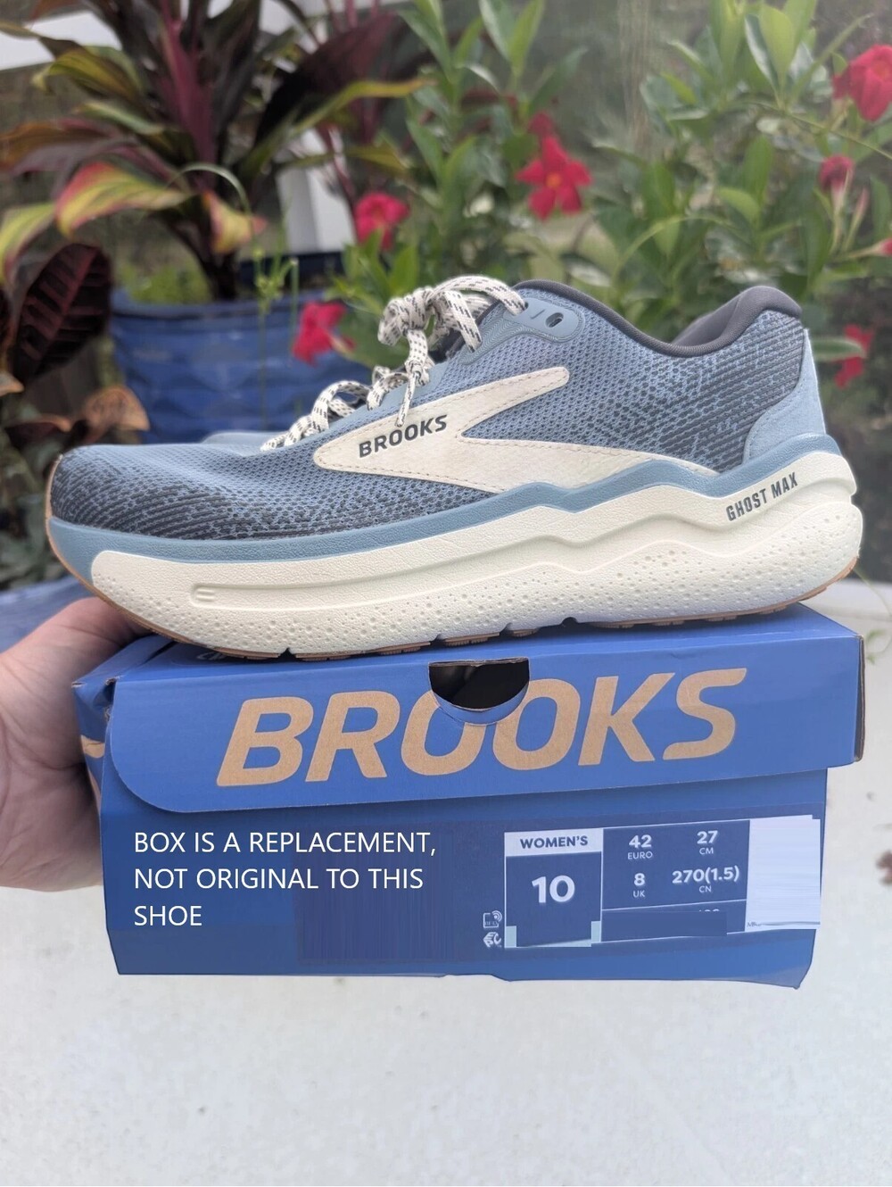 Brooks Ghost Max 2 Women’s Size 10 B Running Walking Comfort Cushion Shoes